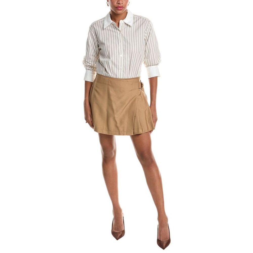 Simkhai Womens Frankie Mini Combo Shirtdress